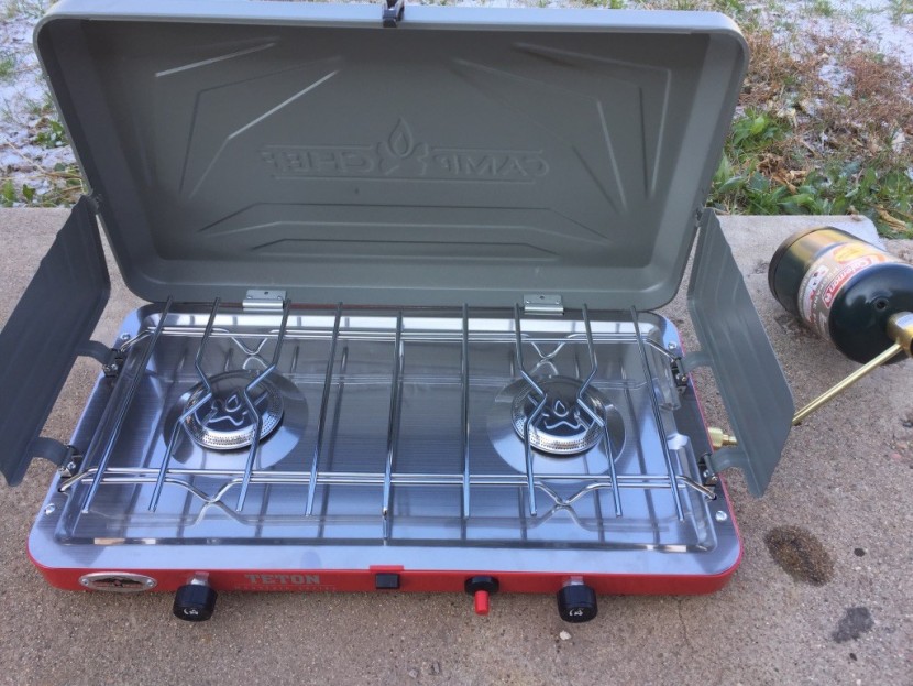 camp chef teton two-burner - while not the best, the teton is a perfectly fine stove at a very...