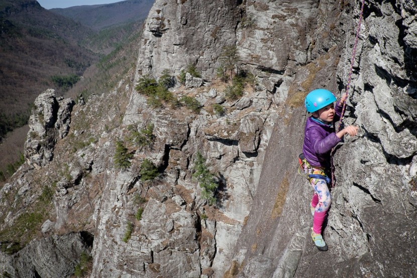 butora brava - the butora worked great high up on the moderate walls of linville...