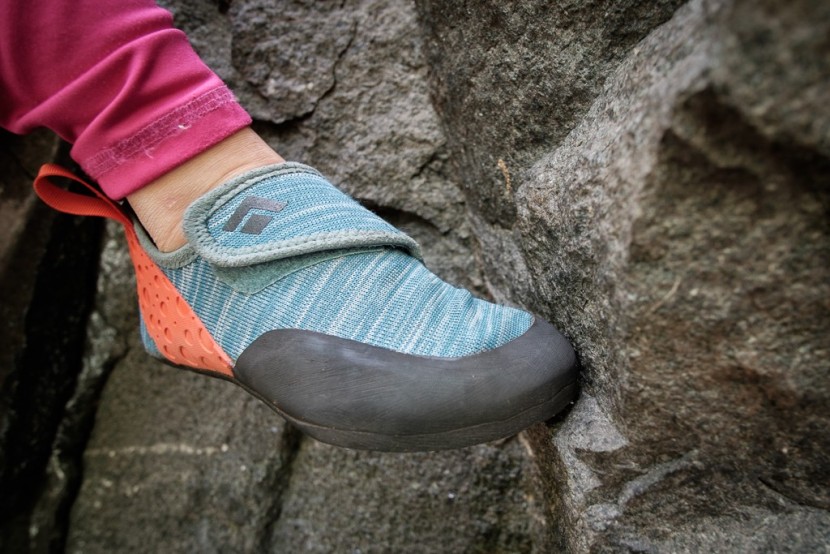 black diamond momentum - kid's - the kids momentum did a pretty good job at edging in most cases...