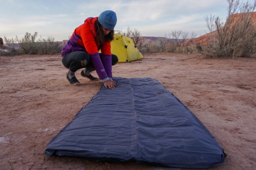 exped downmat 9 - inflating this pad feels a lot like doing cpr, including the...