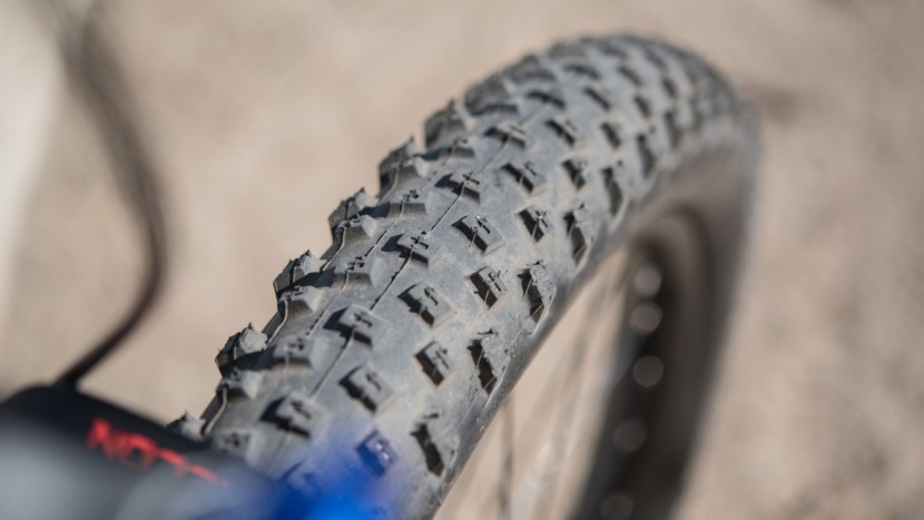 marin pine mountain 1 2018 - the best asset of the vee rubber was the low rolling resistance.