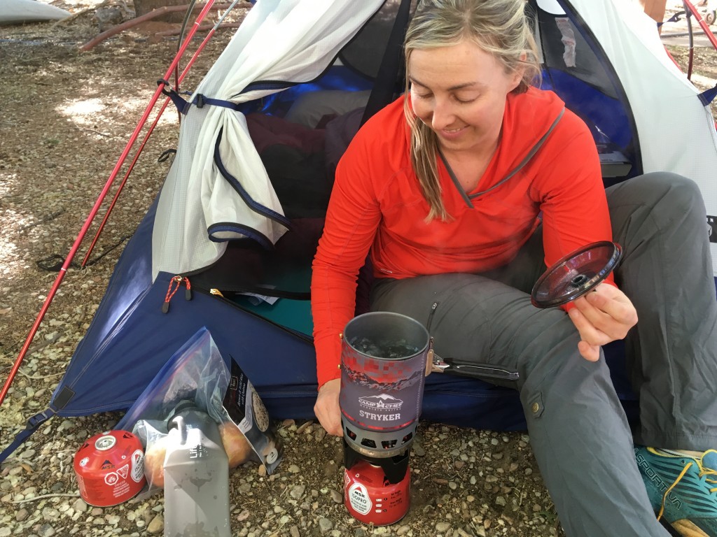 camp chef stryker multi-fuel - our testers like this stove for trips where weight and pack space...