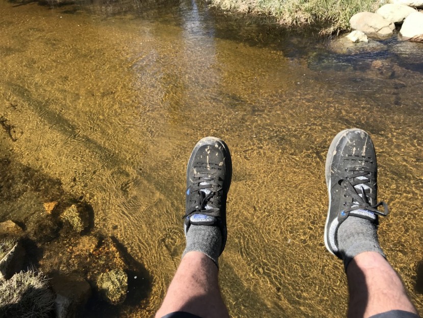 afton keegan - taking a break while testing the keegans