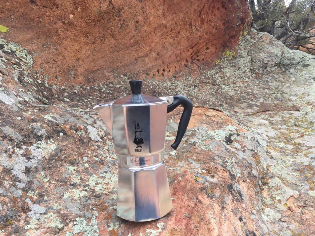 bialetti moka express - while the bialetti was perhaps not created with camping in mind, it...