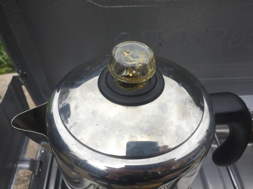 farberware yosemite - once the top of the yosemite starts percolating, you will need to...