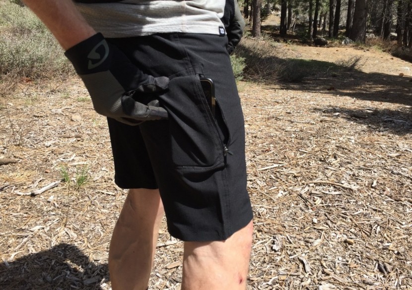 club ride crush - the pockets on the crush shorts are well designed for easy access...
