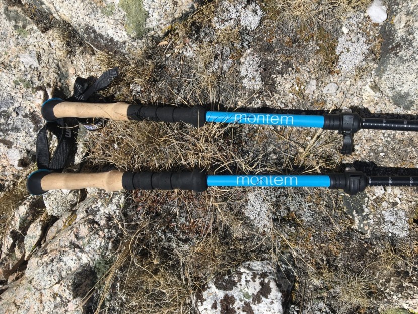 montem ultra strong - the poles are constructed from aluminum in a three section...