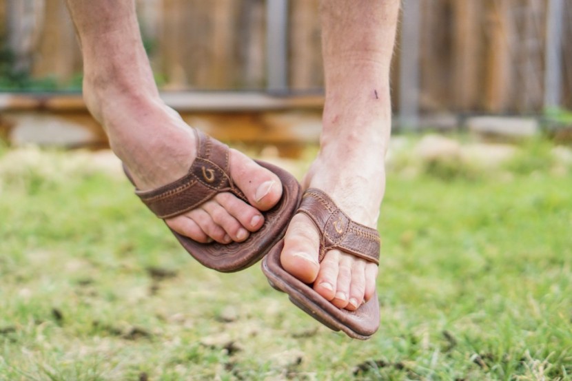 flip flops men - many will find leather and more muted colors to offer more style.