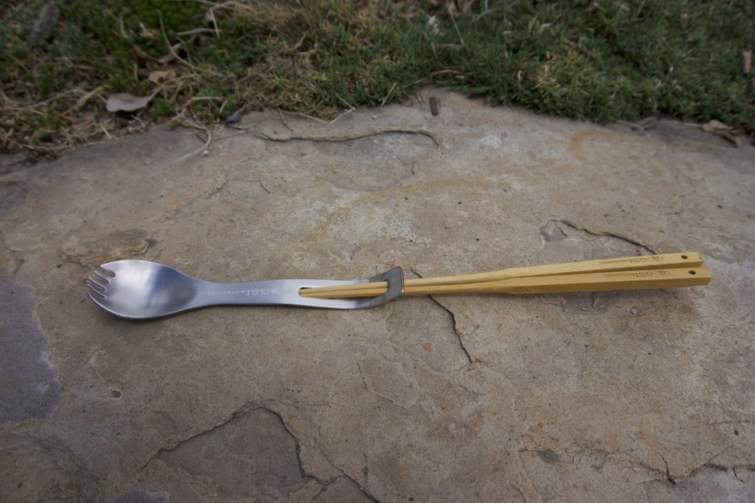 gsi outdoors glacier stainless spork and sticks - if you're in the market for a long utensil or one that includes...