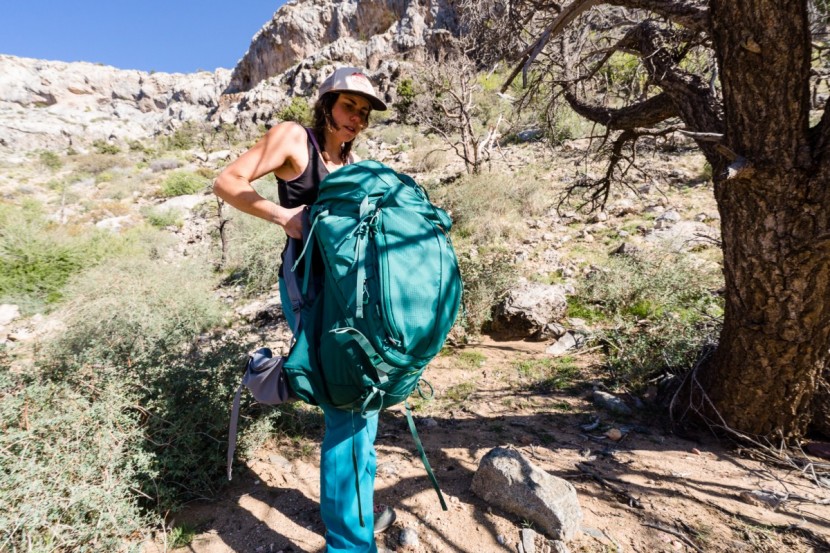 rei co-op traverse 65 - saddling up for more time on the trail with the rei traverse.