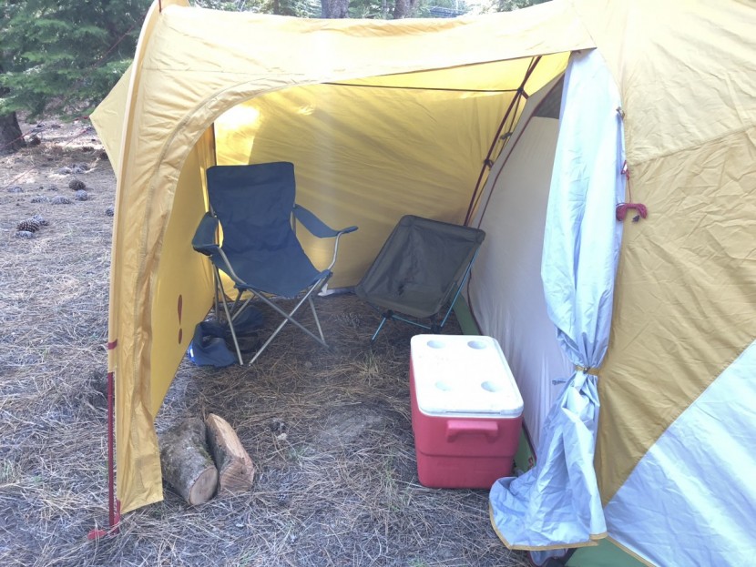 eureka boondocker hotel 6 - the boondocker's gear garage can be your own private lounge, out of...