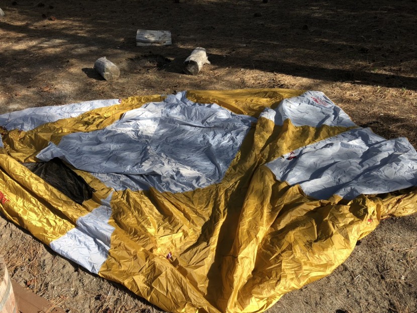 eureka boondocker hotel 6 - the rain fly is huge.