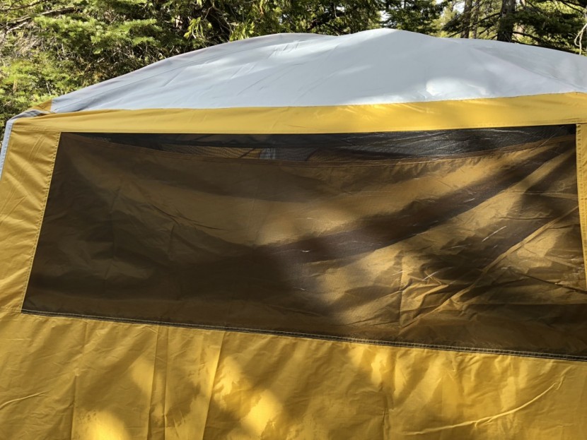 eureka boondocker hotel 6 - the rain fly window on the boondocker hotel 6.