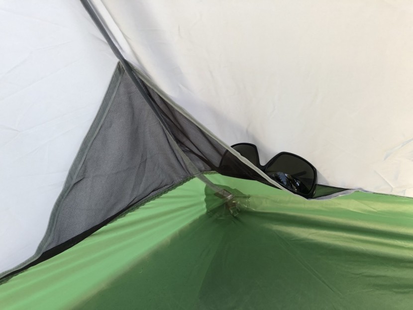 eureka boondocker hotel 6 - because there isn't a seam on the right (non-corner) side of the...