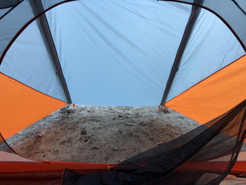 marmot limestone 6 - from the inside, the vestibule is a good size, just not the full...