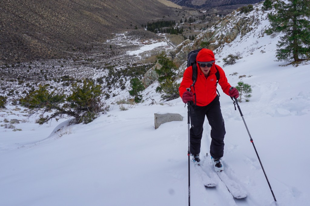 arc'teryx procline hybrid hoody - designed for ski touring, the procline keeps our tester warm while...