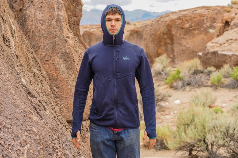 rei co-op hyperaxis hoody - loaded with features like pockets and thumb loops, this jacket is a...