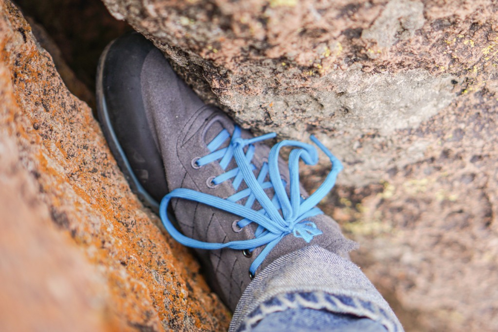 evolv zender - there is a lot of extra room in these shoes, even when laced tight...