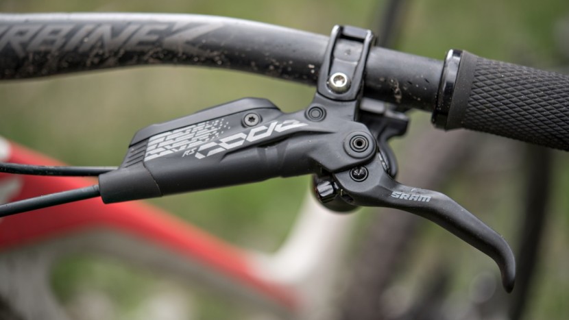 this was our first time riding the new sram code brakes. the power...