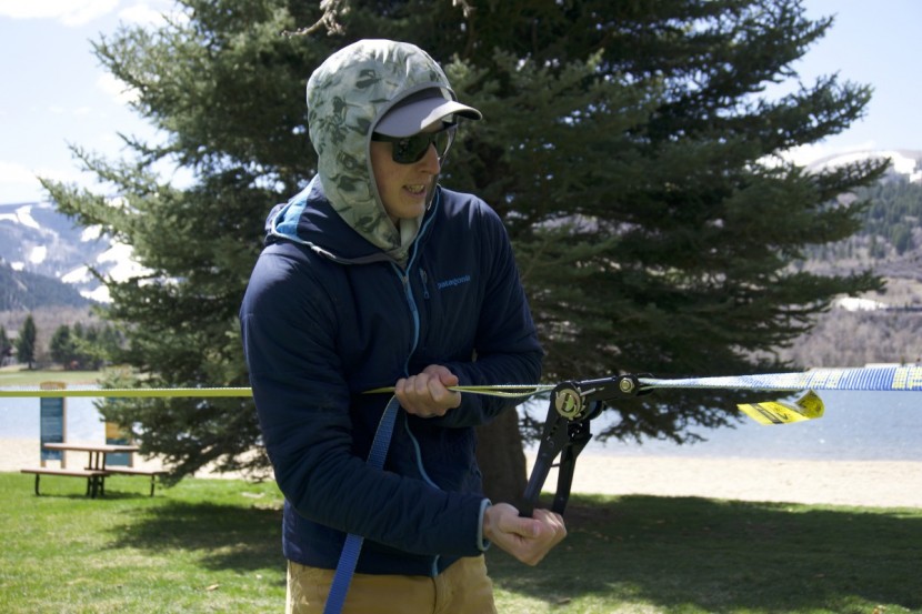 gibbon flowline - no need for burly friends or a complicated rigging scheme to get...