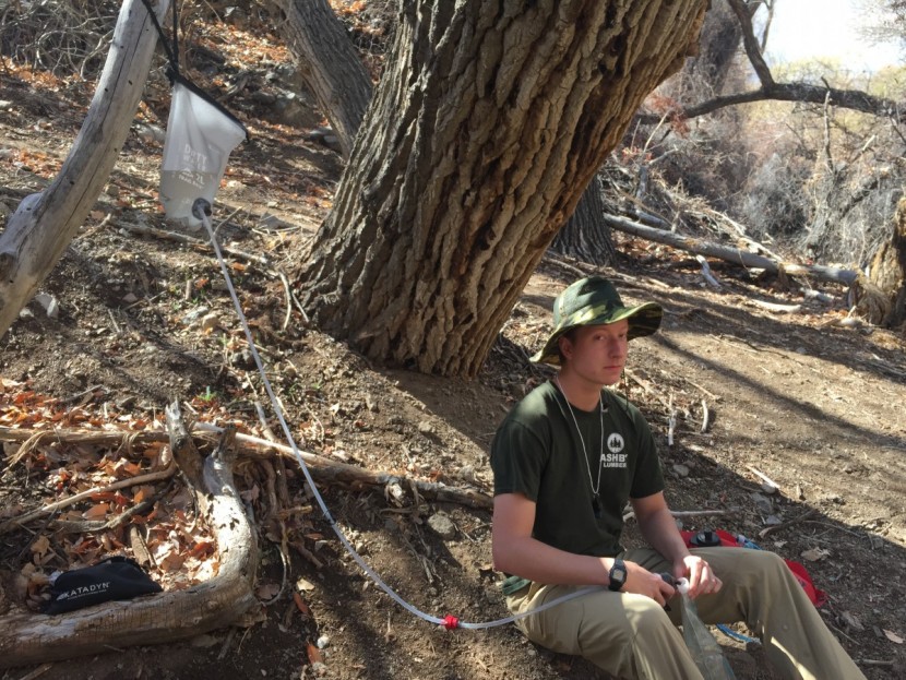 msr trail base - of the gravity filters, this was one of the slowest, but not by...