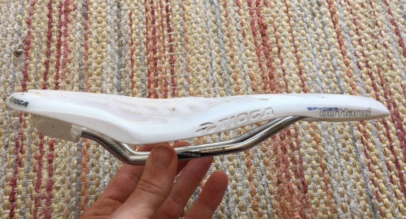 tioga spyder outland - the spyder outland has a relatively flat profile, and the unique...