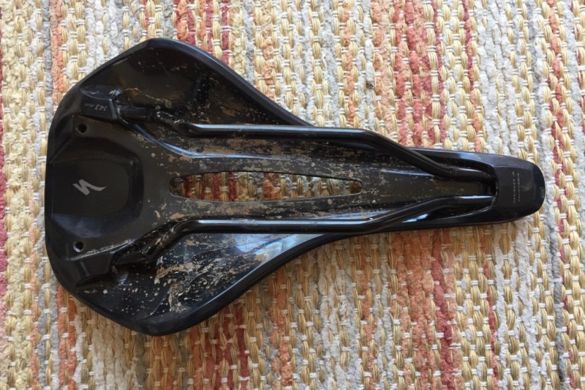 specialized phenom comp - the underside of the phenom comp has a full coverage carbon...