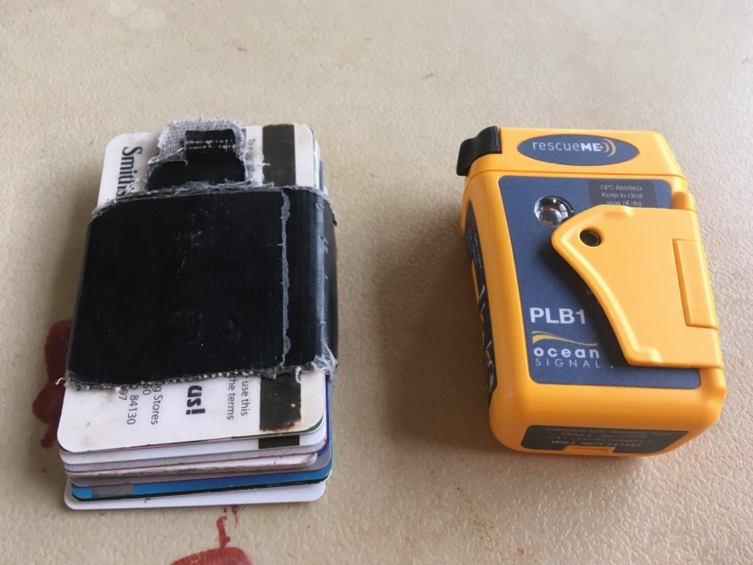 the plb 1 is about the same size as a small bundle of credit cards.