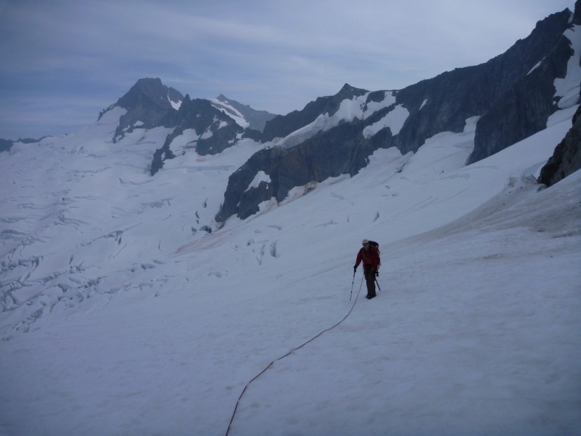 petzl sum'tec - while its pick wasn't as smooth to self-arrest in firm conditions...