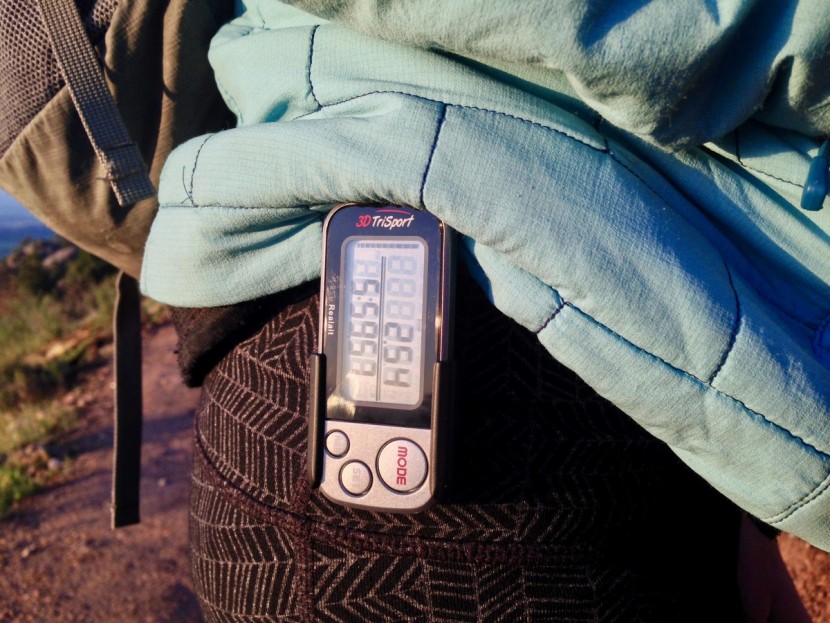 realalt 3d trisport - rocking the 3d trisport on an early morning hike.