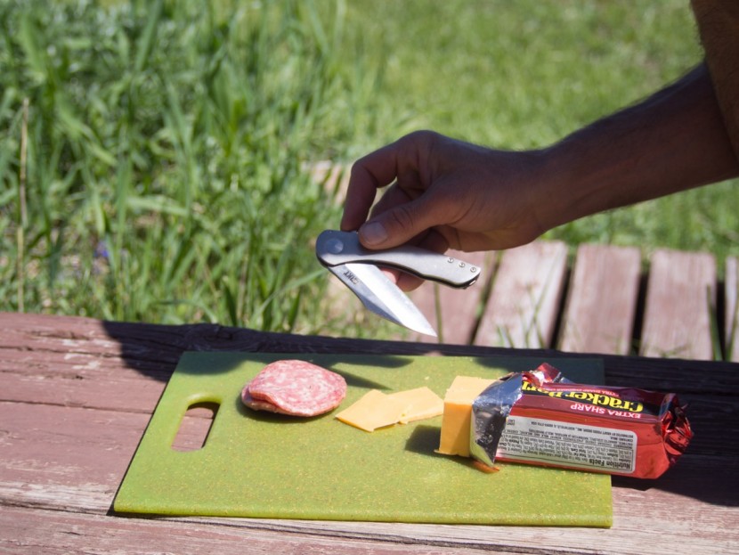 crkt jettison - the jettison can be opened one-handed. some practice and a quick...