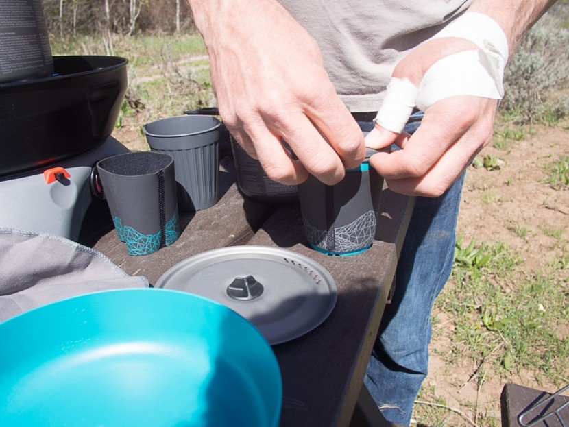 sea to summit alpha 2.2 - the eating and drinking vessels of the sea to summit set are...