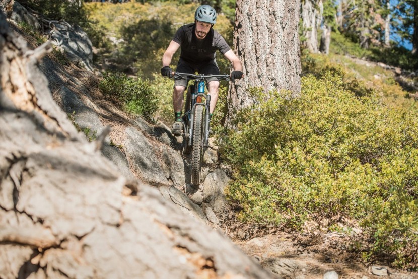 ibis ripmo gx 2018 - slow speed handling is solid despite the slack front end.