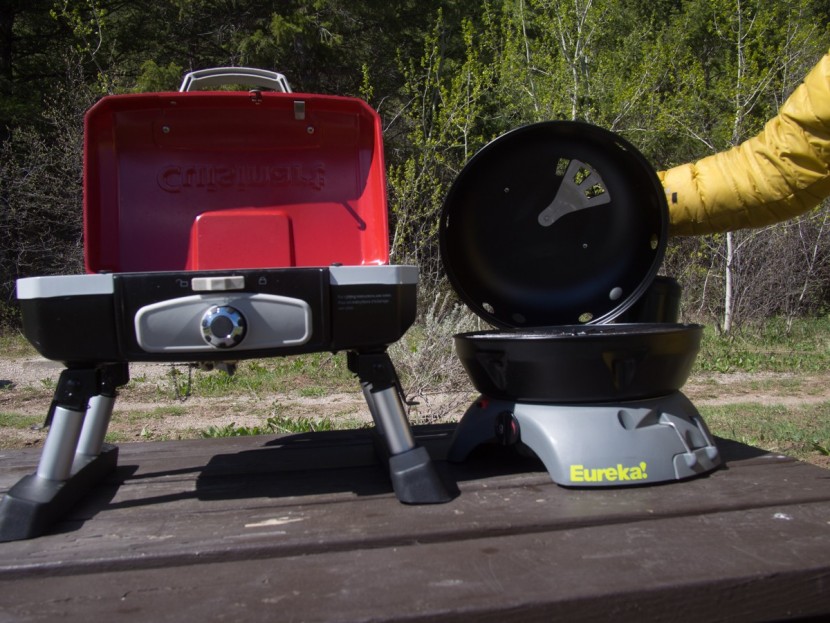 eureka gonzo - the eureka gonzo grill on the right, with close competitor cuisinart...