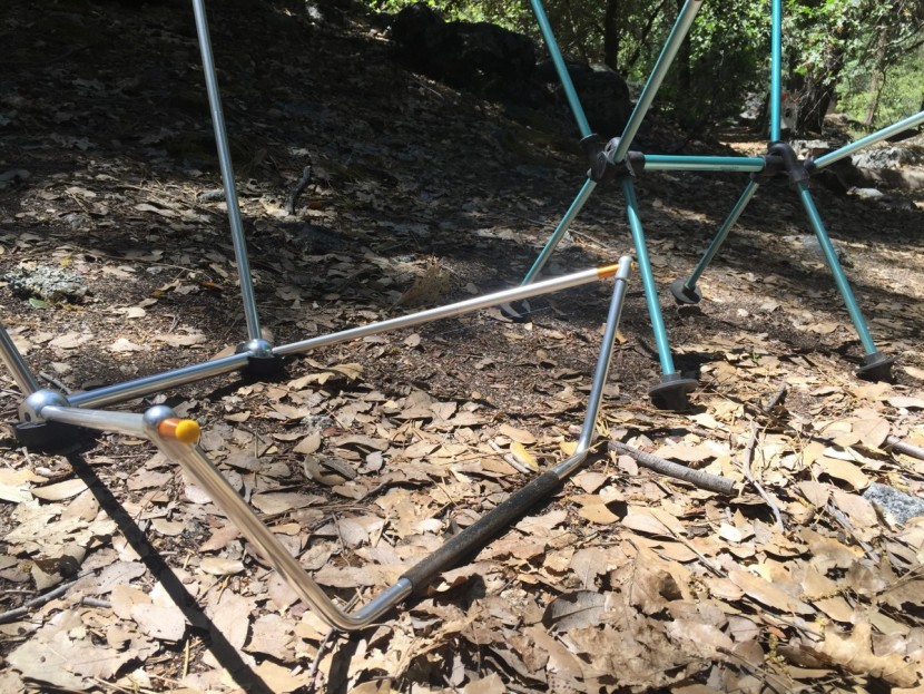 alite designs mayfly - the mayfly has much more ground contact than the other tent-style...