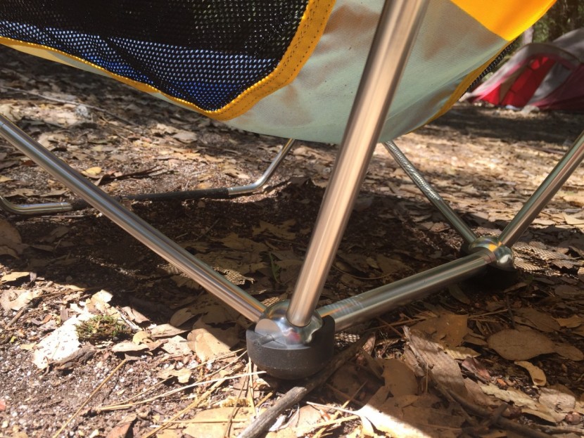 alite designs mayfly - the sturdy leg design of the mayfly made for a much more stable seat.