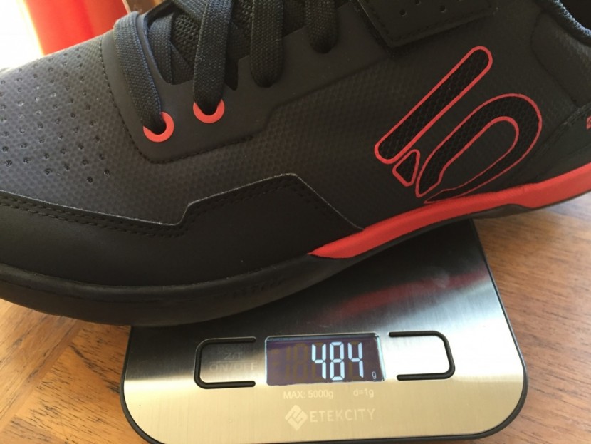 five ten kestrel lace - at 484g, the kestrel lace isn't exactly lightweight.