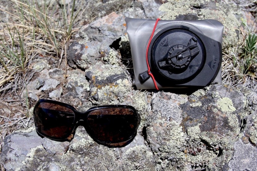 msr dromlite bags - this bladder, when empty, packs really small. a perfect option if...