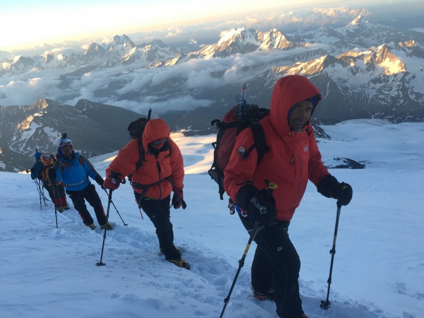 la sportiva spantik - mount elbrus in russia's caucasus mountains is an excellent venue...