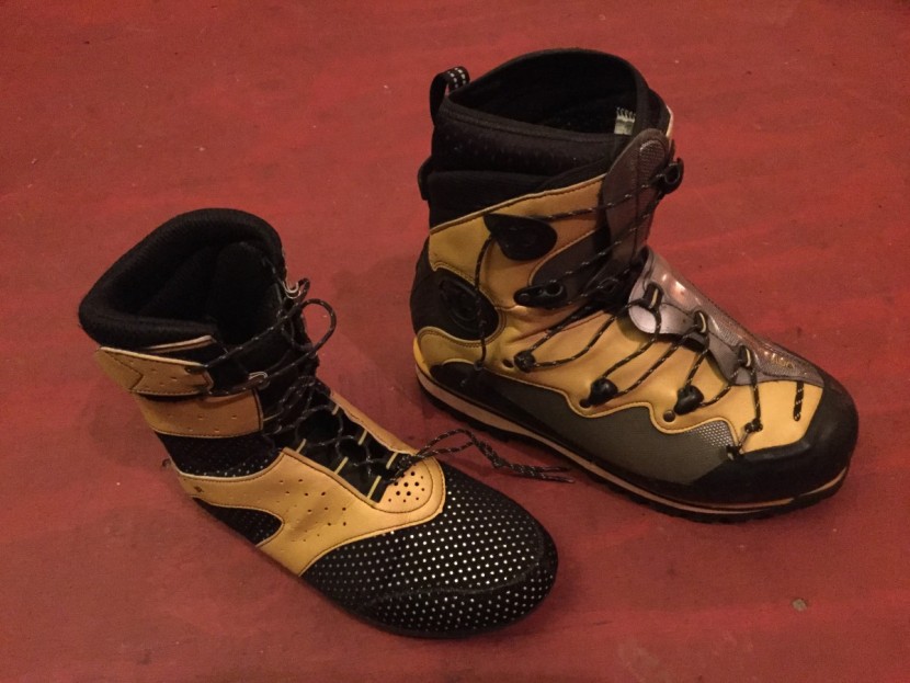 la sportiva spantik - the double boot system of the la sportiva spantik