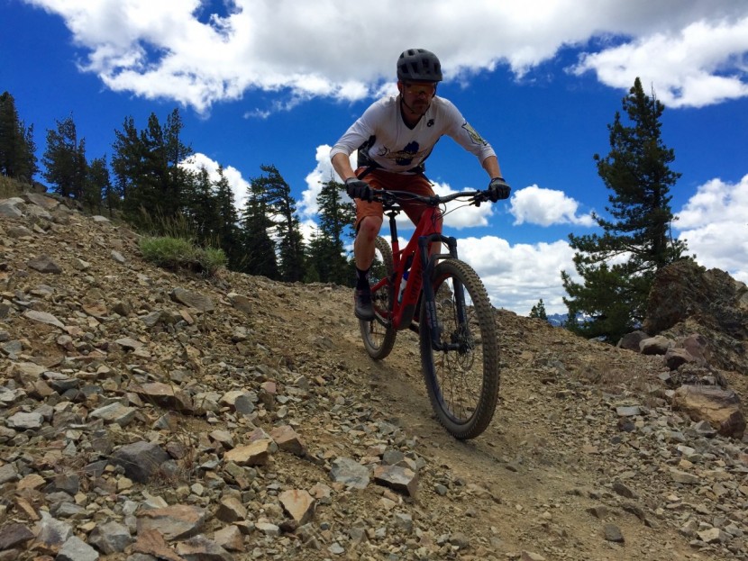 five ten kestrel lace - we thrashed on the kestrel lace and we didn't find any weakness in...