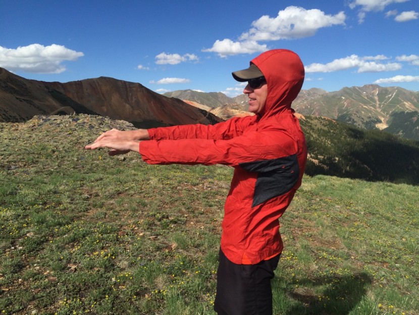 smartwool phd ultra light sport hoody - despite testing a size men's large, the sleeves are a bit short on...