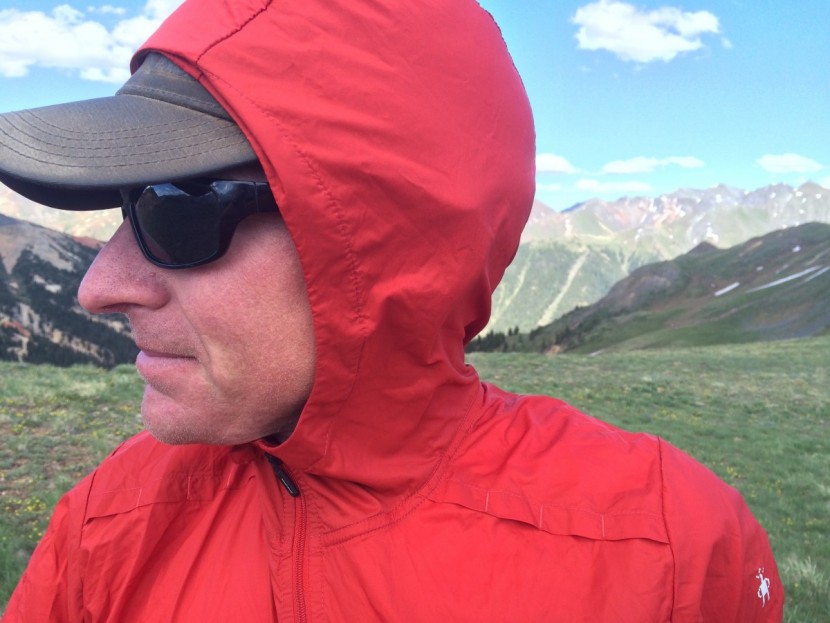 smartwool phd ultra light sport hoody - if you look closely you can see the line of open venting on the...