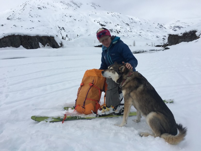 patagonia ascensionist 40 - the extra durable bottom portion of the bag features a foam insert...