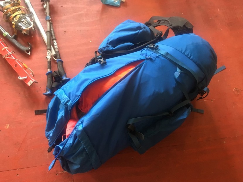 black diamond mission 75 - the side zipper pocket was very useful to access all of the pack's...