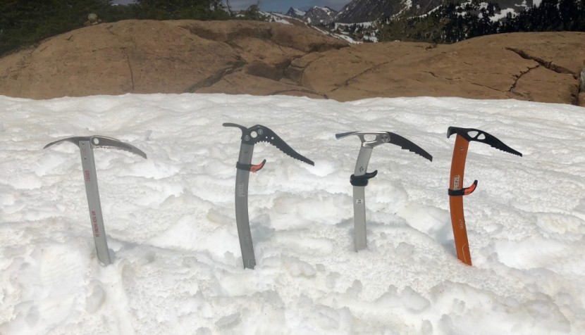 ice axe - not all picks are created equal and each axe's pick design...