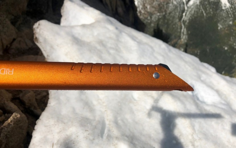 petzl ride - in addition to its short length (45cm) and undersized adze, another...