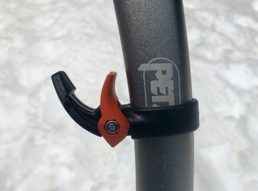 petzl sum'tec - the slider pommel is easy to position anywhere along the length of...