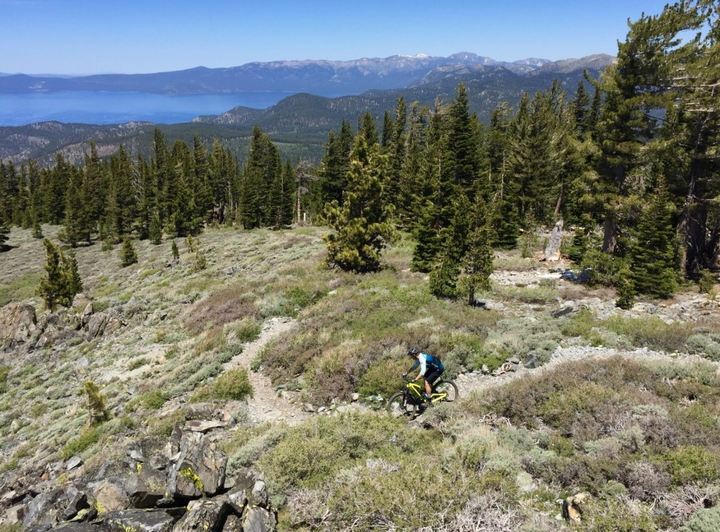 e*thirteen trs plus - testing the trs+ on lake tahoe's east shore.