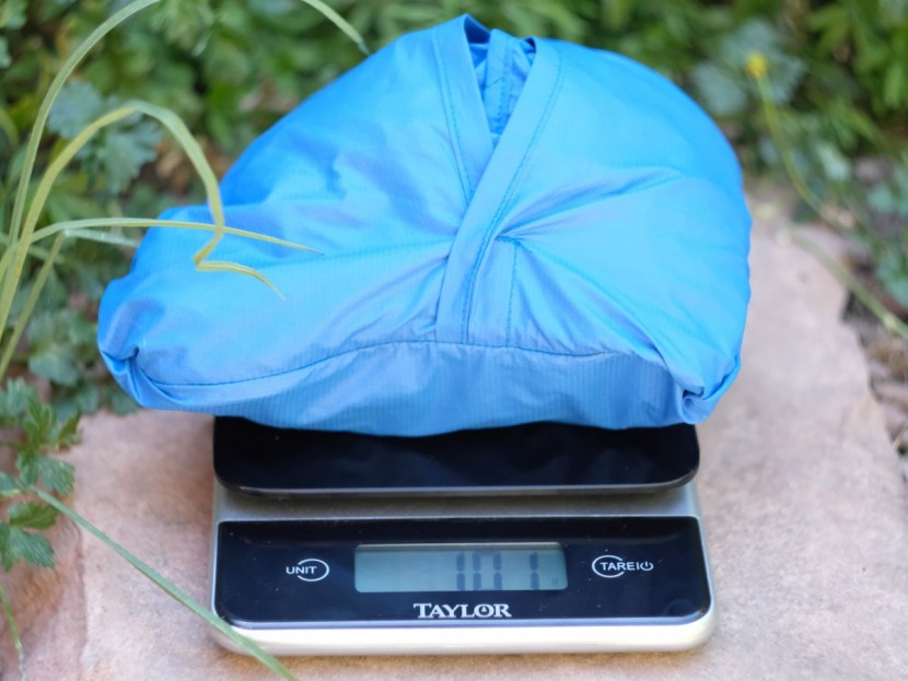 ultimate direction breeze - 101 grams or 3.56 ounces is pretty dang good as far as we are...